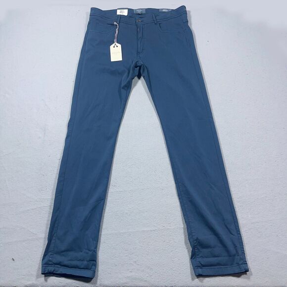 BALLIN Pants Mens Size 36x34 Crescent Modern Fit 5-Pocket Navy Blue NWT‎ - Picture 1 of 14